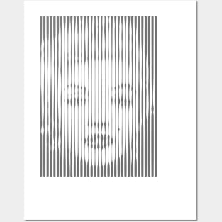 Marilyn Monroe - Some Like it Striped Posters and Art